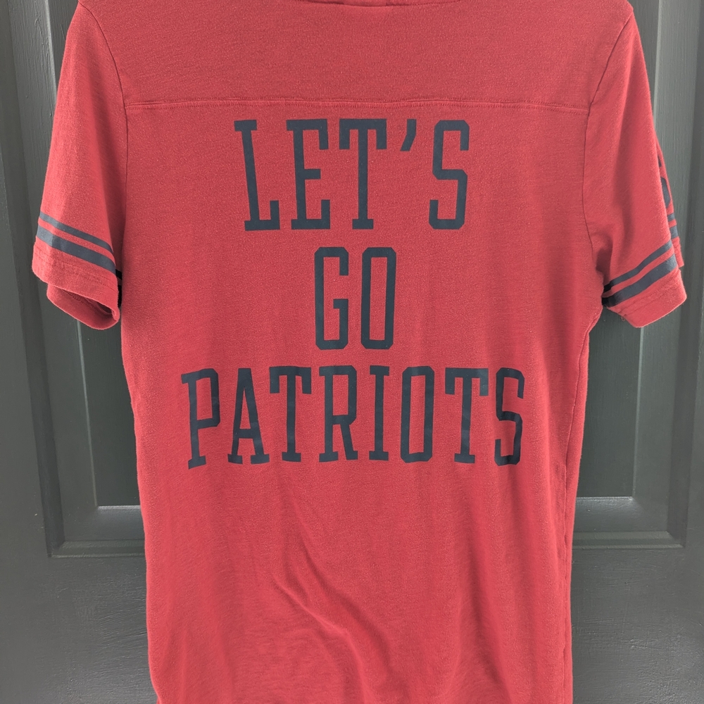 Red 'Let's Go Patriots' T-Shirt